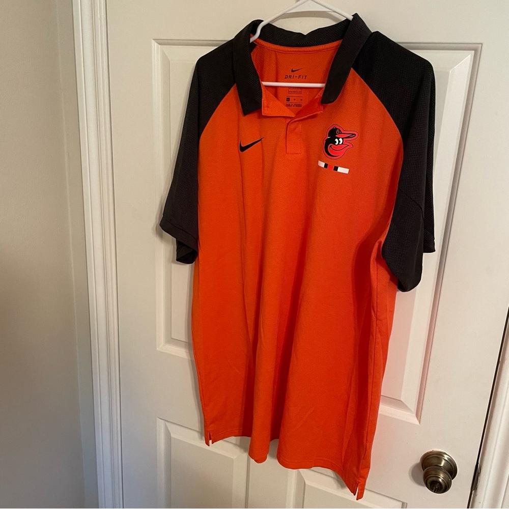 EUC Nike Dri-Fit Orioles Polo (XL)